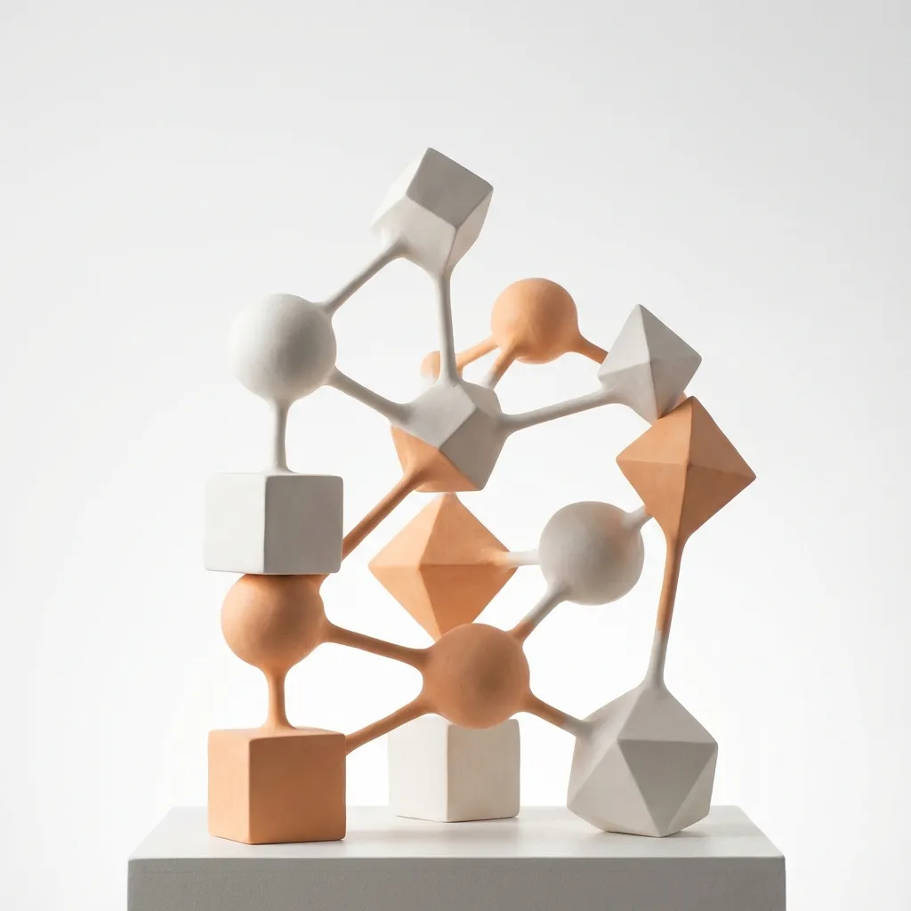 Eneagrama 3D Abstracto